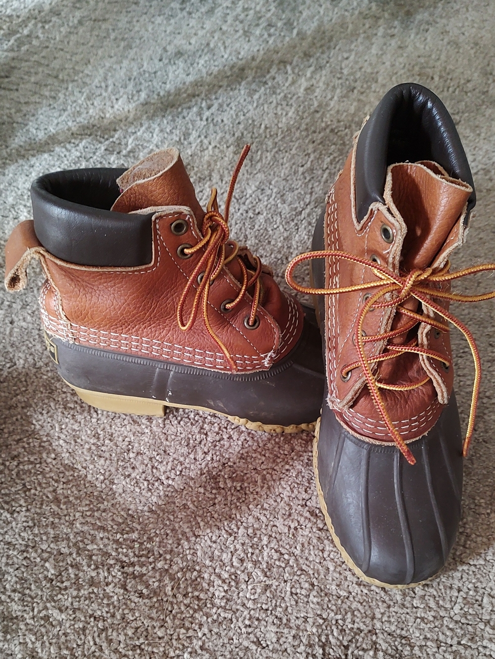 L.L. Bean Women's Padded Rugged Ankle Boots. Size 7